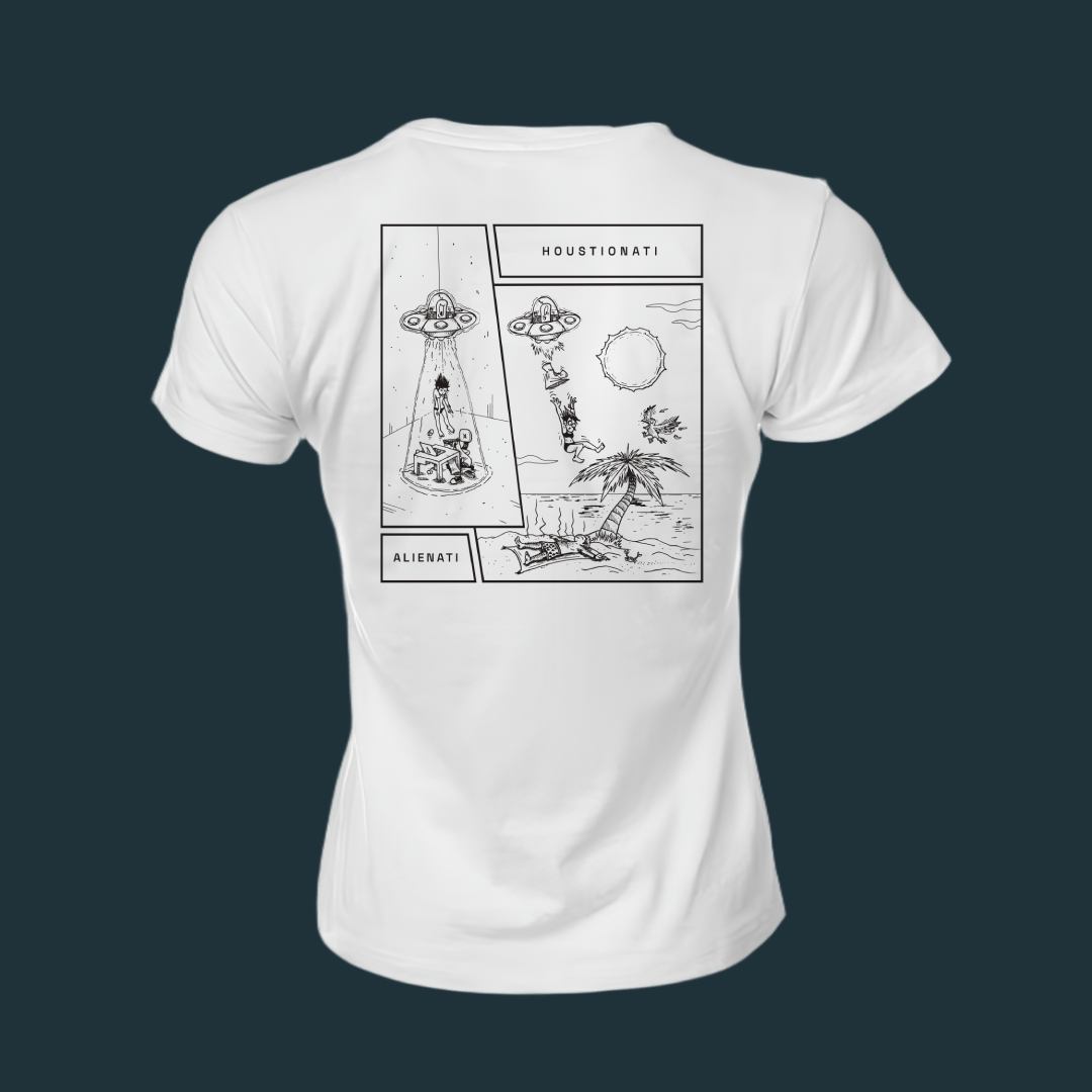 T-Shirt Summer 25 donna ora comunica - Alienati/Houstionati