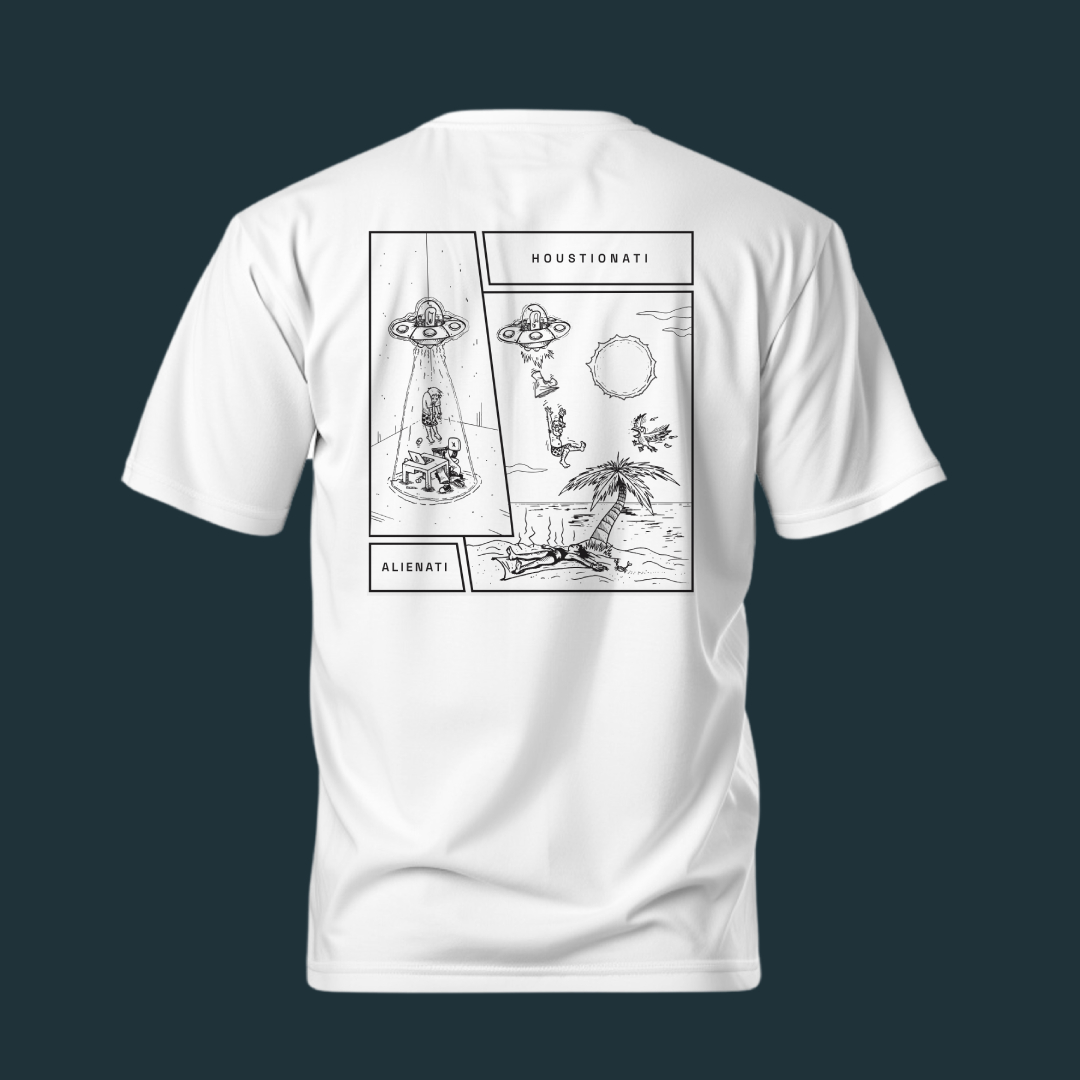T-Shirt Summer 25 uomo ora comunica - Alienati/Houstionati